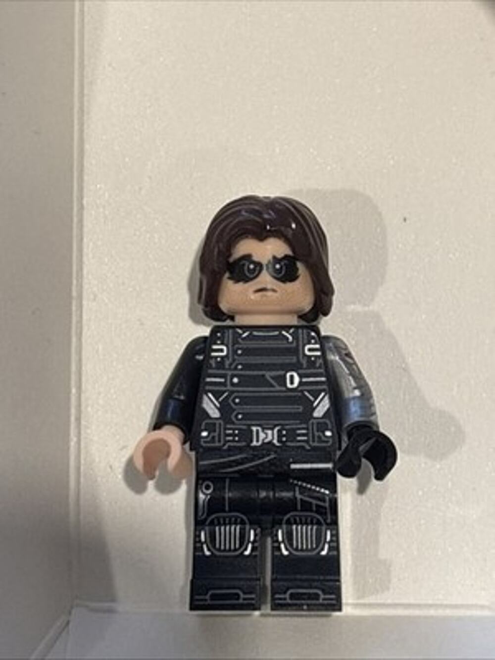 Lego Marvel Winter Soldier Minifigure #sh1132 #76354 SHEILD Helicarrier New